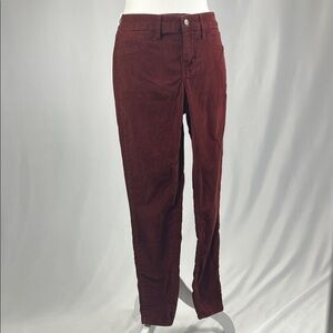 Mossimo Supply Co. Maroon Corduroy Trousers